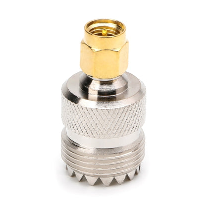 SMA Male To UHF Female RF Coaxial Connector Adapter, Male To UHF Female