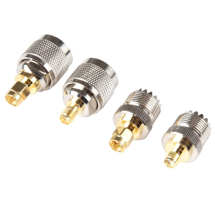 4 in 1 UHF To SMA RF Coaxial Connector Adapter, UHF To SMA