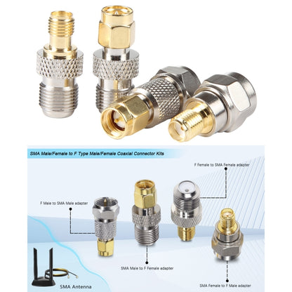4 in 1 F To SMA RF Coaxial Connector Adapter, F To SMA
