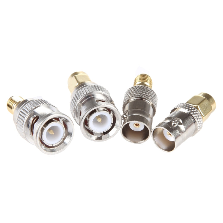 4 in 1 BNC To SMA RF Coaxial Connector Adapter, BNC To SMA