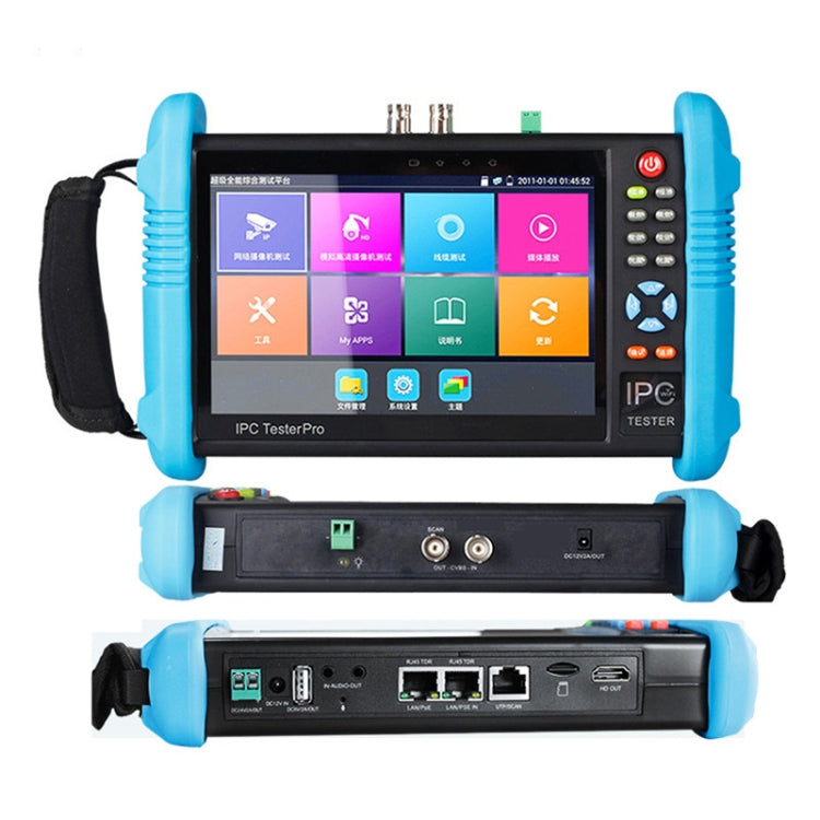 IPC9800Plus+ 4K H.265 Network Coaxial Engineering Video Surveillance Tester with 7 inch IPS Display, AU Plug, SPC5457AU, SPC5457EU, SPC5457UK, SPC5457US