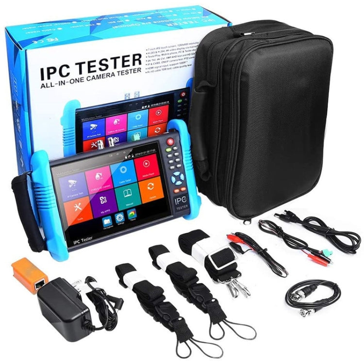 IPC9800Plus+ 4K H.265 Network Coaxial Engineering Video Surveillance Tester with 7 inch IPS Display, AU Plug, SPC5457AU, SPC5457EU, SPC5457UK, SPC5457US