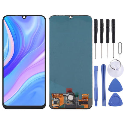 Original OLED LCD Screen and Digitizer Full Assembly for Huawei Enjoy 10s, For Huawei Enjoy 10s