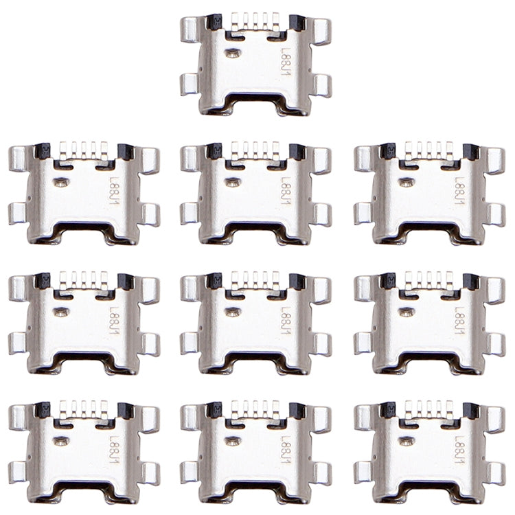 10 PCS Charging Port Connector for Huawei Y6 Prime (2018), For Huawei Y6 Prime (2018)