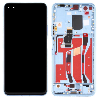 LCD Screen and Digitizer Full Assembly with Frame for Huawei Nova 6 5G, For Huawei Nova 6 5G, For Huawei Nova 6 5G(Purple), For Huawei Nova 6 5G (Dark Blue)