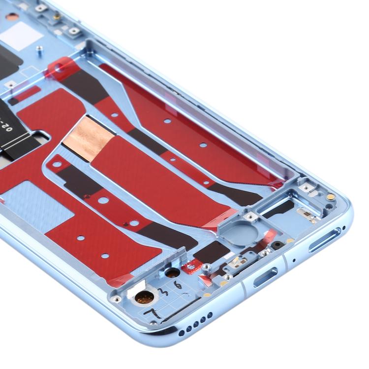 LCD Screen and Digitizer Full Assembly with Frame for Huawei Nova 6 5G, For Huawei Nova 6 5G, For Huawei Nova 6 5G(Purple), For Huawei Nova 6 5G (Dark Blue)