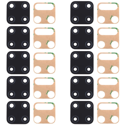 For OPPO Realme C15 10pcs Back Camera Lens, For OPPO Realme C15