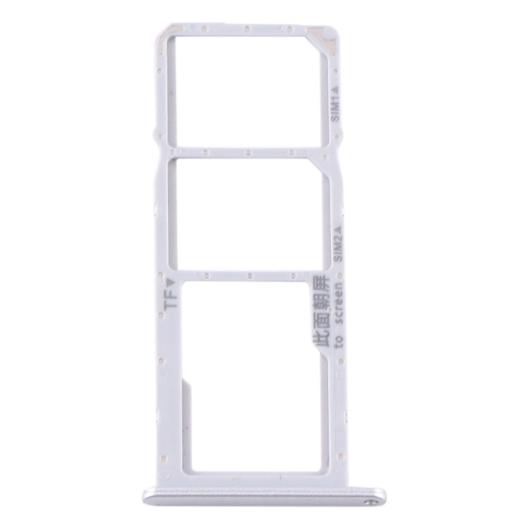 SIM Card Tray + SIM Card Tray + Micro SD Card Tray for Huawei Y6s (2020), For Huawei Y6s (2020)