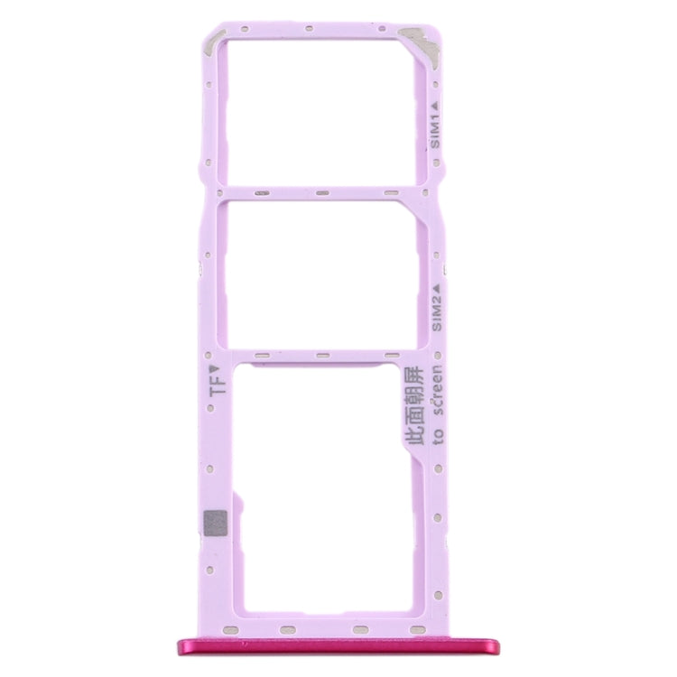 SIM Card Tray + SIM Card Tray + Micro SD Card Tray for Huawei Y6 Pro (2019), For Huawei Y6 Pro (2019)