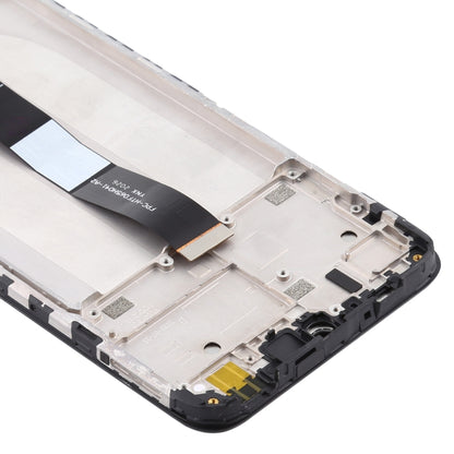 LCD Screen and Digitizer Full Assembly With Frame for Xiaomi Redmi 9A / Redmi 9C / Redmi 9C NFC / Redmi 9AT / Redmi 9i / Redmi 9 Activ / Poco C31 / Redmi 10A, For Xiaomi Redmi 9A