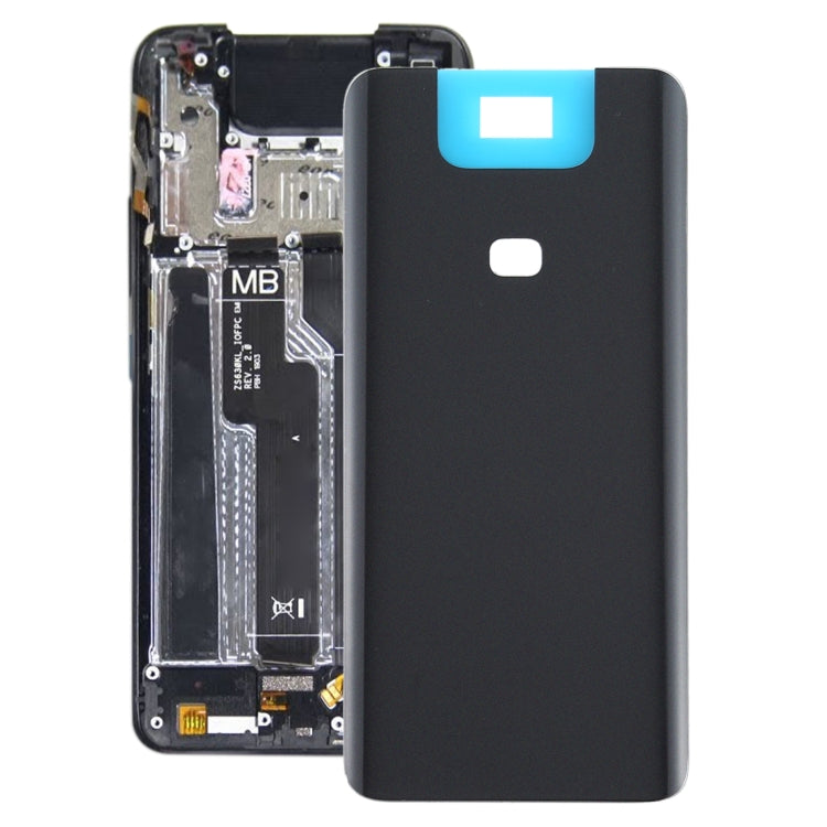 Glass Battery Back Cover for Asus Zenfone 6 ZS630KL, For Asus Zenfone 6 ZS630KL(Frosted Black), For Asus Zenfone 6 ZS630KL(Jet Black)