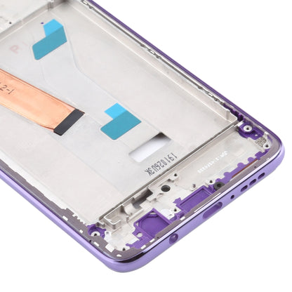 Front Housing LCD Frame Bezel Plate for Xiaomi Redmi K30i 5G, For Xiaomi Redmi K30i 5G (Purple)