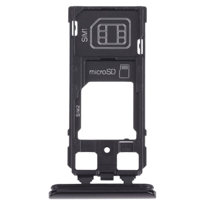 SIM Card Tray + SIM Card Tray / Micro SD Card Tray for Sony Xperia 1 / Xperia XZ4, For Sony Xperia 1 / Xperia XZ4 (Dual Card)