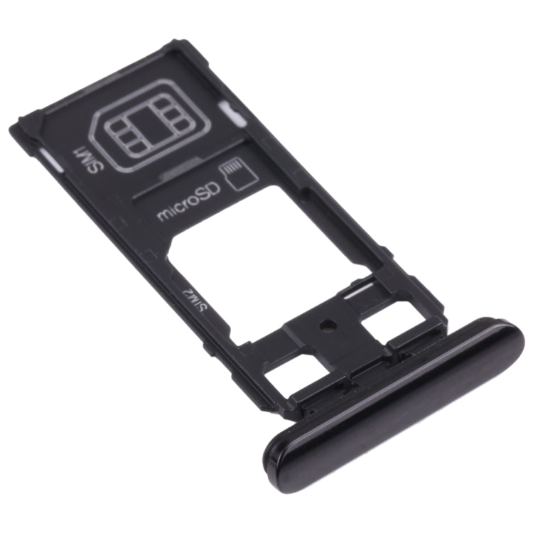 SIM Card Tray + SIM Card Tray / Micro SD Card Tray for Sony Xperia 1 / Xperia XZ4, For Sony Xperia 1 / Xperia XZ4 (Dual Card)