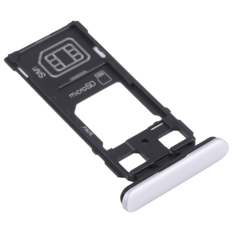 SIM Card Tray + SIM Card Tray / Micro SD Card Tray for Sony Xperia 1 / Xperia XZ4, For Sony Xperia 1 / Xperia XZ4 (Dual Card)