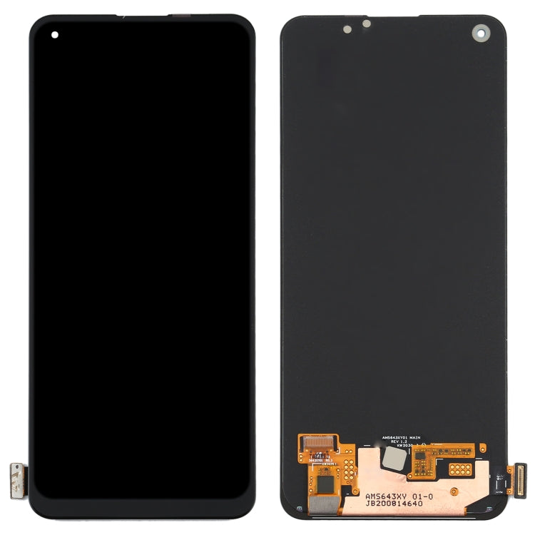 Original AMOLED Material LCD Screen and Digitizer Full Assembly for OPPO Reno4 SE(China) / Realme 7 Pro / Realme Q2 Pro / Realme X7 5G /RMX2170, PEAM00, PEAT00, For OPPO Reno4 SE(China)(Original)