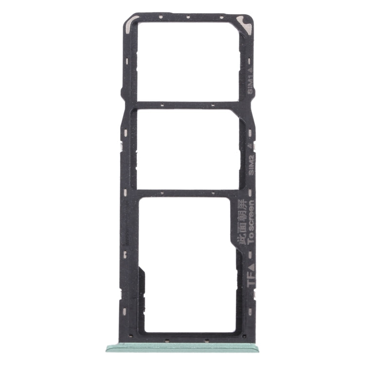 For OPPO Realme C11 RMX2185  SIM Card Tray + SIM Card Tray + Micro SD Card Tray, For OPPO Realme C11