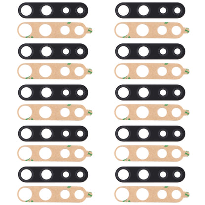 For OPPO F15 CPH2001 10pcs Back Camera Lens, For OPPO F15