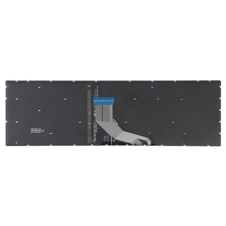 US Version Keyboard with Keyboard Backlight for HP 15-DA 15-DA0002DX 15-DA0008CA 15-DB 15-DB0003CA TPN-C135 TPN-C136, For HP 15-DA, For HP 15-DB