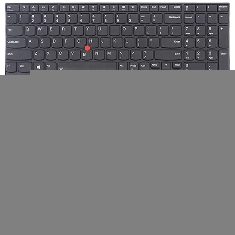US Version Keyboard for Lenovo Thinkpad E580 E585 E590 E595 T590 P53S L580 L590 P52 P72 P53 P73, For Lenovo Thinkpad E580 (Black), For Lenovo Thinkpad E580 (Silver)