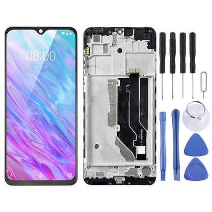 LCD Screen and Digitizer Full Assembly with Frame For ZTE 20 Smart V2050, For ZTE 20 Smart V2050