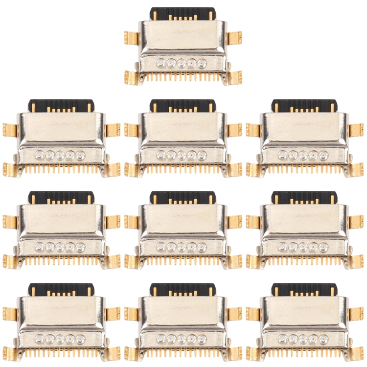 10 PCS Charging Port Connector for Xiaomi Mi CC9e / A3, For Xiaomi Mi CC9e