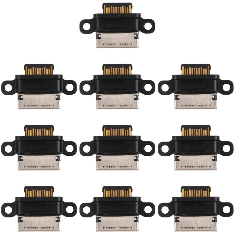 10 PCS Charging Port Connector for Xiaomi Black Shark 3 Pro, For Xiaomi Black Shark 3 Pro