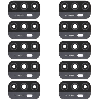 For OPPO A33 (2020) / A53s 4G / A11s / A32 / A53 (2020) CPH2127 PDVM00 10pcs Back Camera Lens, For OPPO A33 (2020) / A53s 4G / A11s / A32/A53 (2020)