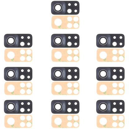 10 PCS Back Camera Lens for Xiaomi Mi 10T Pro 5G (108MP) M2007J3SG M2007J3SP M2007J3SI M2007J17C, For Xiaomi Mi 10T Pro 5G (108MP)