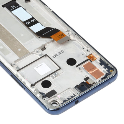 LCD Screen and Digitizer Full Assembly with Frame for Motorola One Action XT2013-1 XT2013-2 XT2013-4, For Motorola One Action