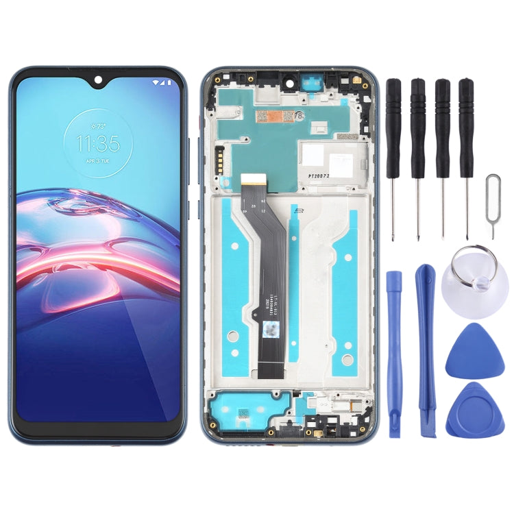 LCD Screen and Digitizer Full Assembly with Frame for Motorola Moto E (2020), For Motorola Moto E (2020)
