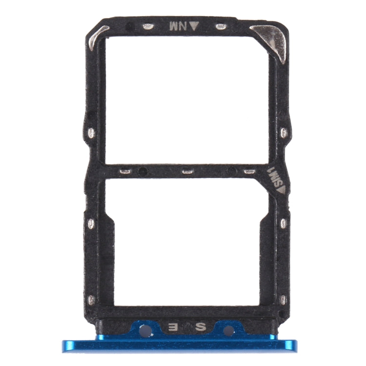 SIM Card Tray + NM Card Tray for Huawei Nova 5 Pro, For Huawei Nova 5 Pro