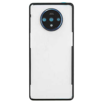 For OnePlus 7T Battery Back Cover with Camera Lens Frame, For OnePlus 7T