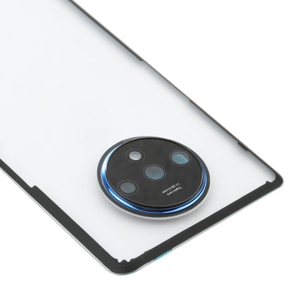 For OnePlus 7T Battery Back Cover with Camera Lens Frame, For OnePlus 7T