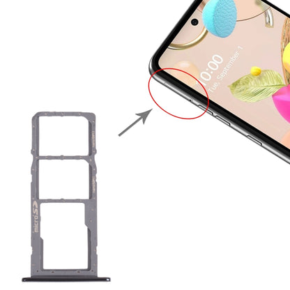 SIM Card Tray + SIM Card Tray + Micro SD Card Tray for LG K42 / K52 (Brazil) LMK420 LMK420H LMK420E LMK420Y, For LG K42 / K52 (Brazil), For LG K42 / K52, For LG K42  (Double SIM)