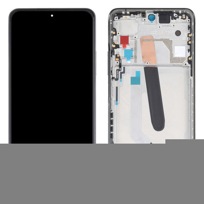 OLED Material LCD Screen and Digitizer Full Assembly With Frame for Xiaomi Redmi K40 / Redmi K40 Pro / Redmi K40 Pro+ / Mi 11i / Poco F3 / M2012K11AC M2012K11C M2012K11AG M2012K11G, For Xiaomi Redmi K40