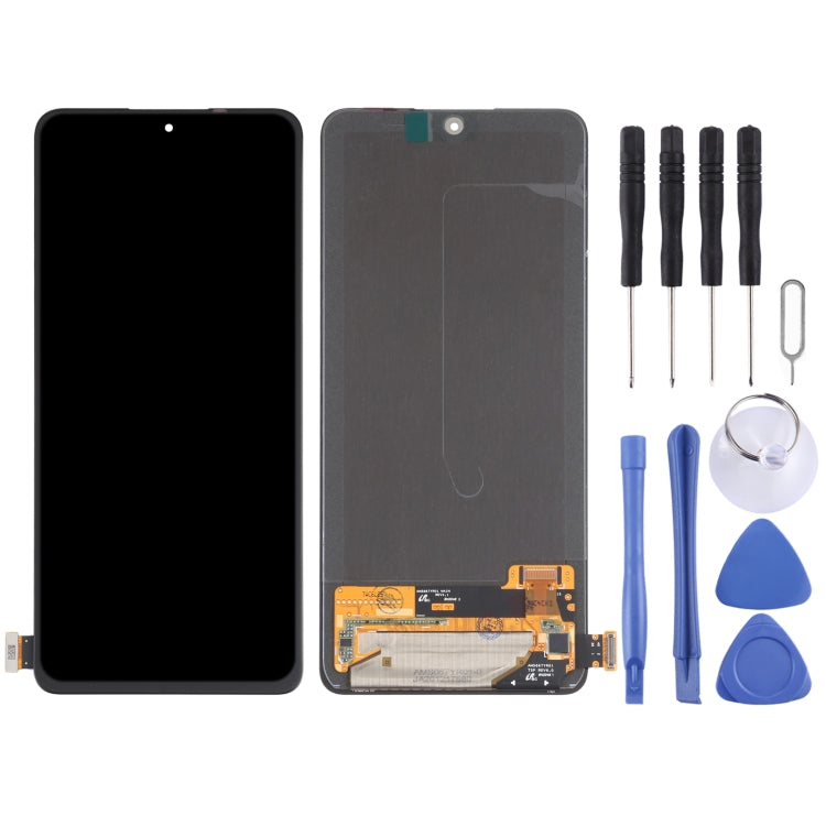 Original OLED Material LCD Screen and Digitizer Full Assembly for Xiaomi Redmi Note 10 Pro 4G / Redmi Note 10 Pro (India) / Redmi Note 10 Pro Max (4G) M2101K6G M2101K6R M2101K6P M2101K6I, For Xiaomi Redmi Note 10 Pro 4G