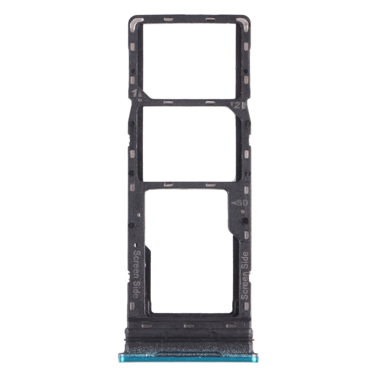 For infinix Smart 5 X657 X657C SIM Card Tray + SIM Card Tray + Micro SD Card Tray, For infinix Smart 5