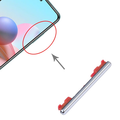 Volume Control Button for Xiaomi Redmi Note 10 4G M2101K7AI M2101K7AG, For Xiaomi Redmi Note 10 4G