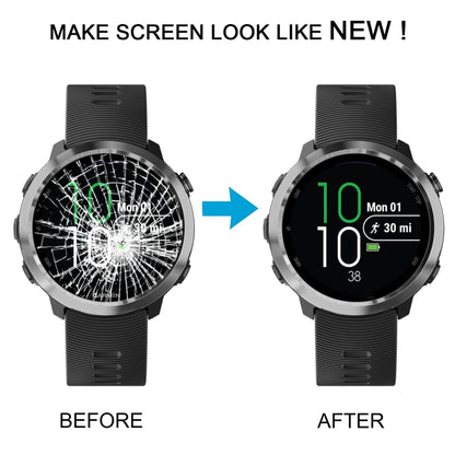 LCD Screen and Digitizer Full Assembly for Garmin Forerunner 645, For Garmin Forerunner 645