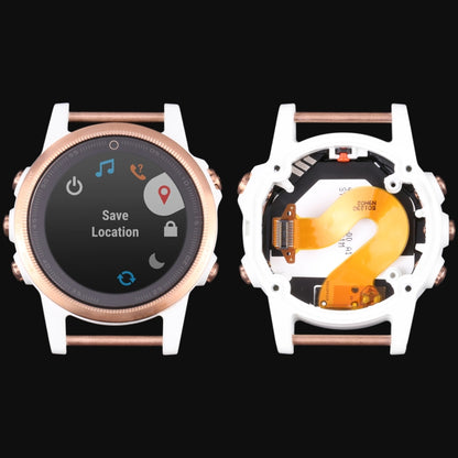 LCD Screen and Digitizer Full Assembly With Frame for Garmin Fenix 5S (Sapphire Version), For Garmin Fenix 5S (Sapphire)