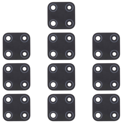 For OPPO Realme C12 RMX2189 10pcs Back Camera Lens, For OPPO Realme C12