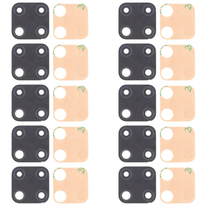 For OPPO Realme C25 RMX3193, RMX3191 10pcs Back Camera Lens, For OPPO Realme C25