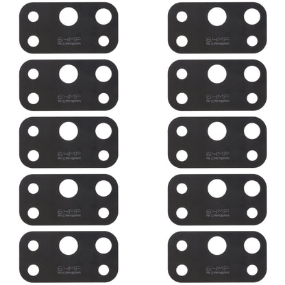 For OPPO Realme 7 Pro RMX2170 10pcs Back Camera Lens, For OPPO Realme 7 Pro