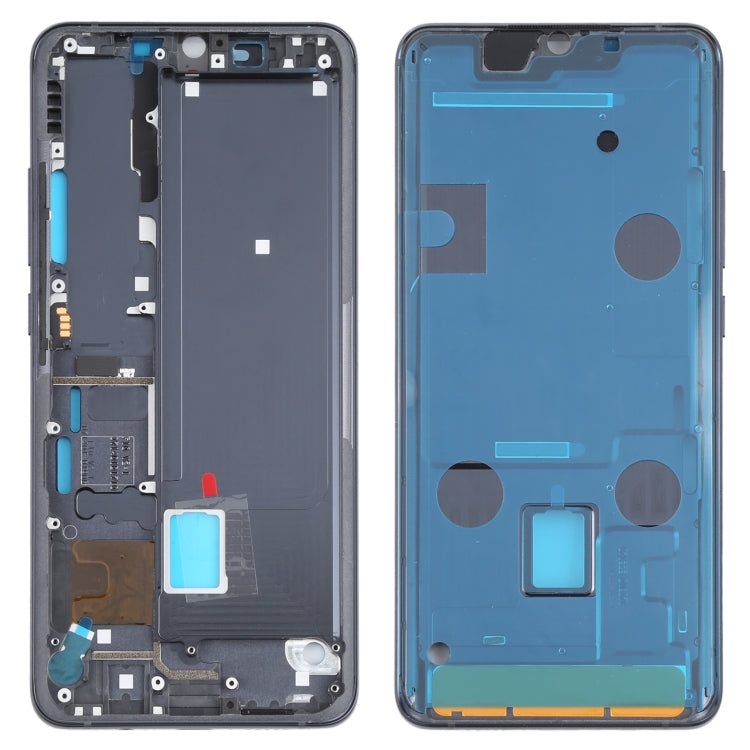 Front Housing LCD Frame Bezel Plate for Xiaomi Mi Note 10 Lite M2002F4LG, M1910F4G, For Xiaomi Mi Note 10 Lite