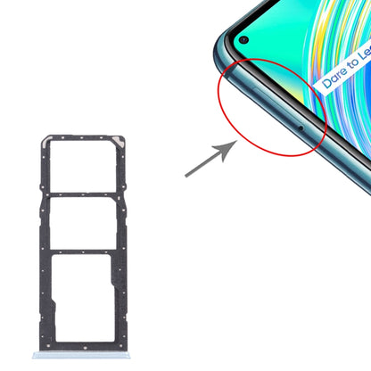 For OPPO Realme C17 RMX2101  SIM Card Tray + SIM Card Tray + Micro SD Card Tray, For OPPO Realme C17