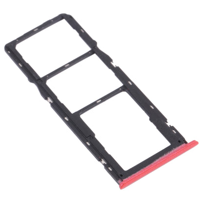 For OPPO Realme C12 RMX2189  SIM Card Tray + SIM Card Tray + Micro SD Card Tray, For OPPO Realme C12