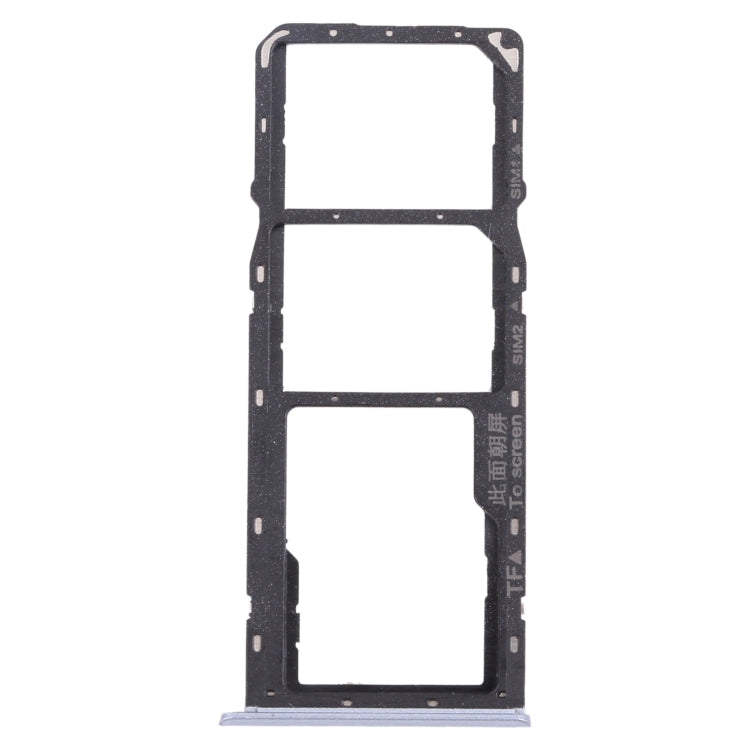 For OPPO Realme C12 RMX2189  SIM Card Tray + SIM Card Tray + Micro SD Card Tray, For OPPO Realme C12