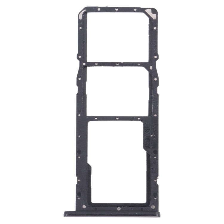 For OPPO Realme C21 / Realme C21Y RMX3201,RMX3261  SIM Card Tray + SIM Card Tray + Micro SD Card Tray, For OPPO Realme C21