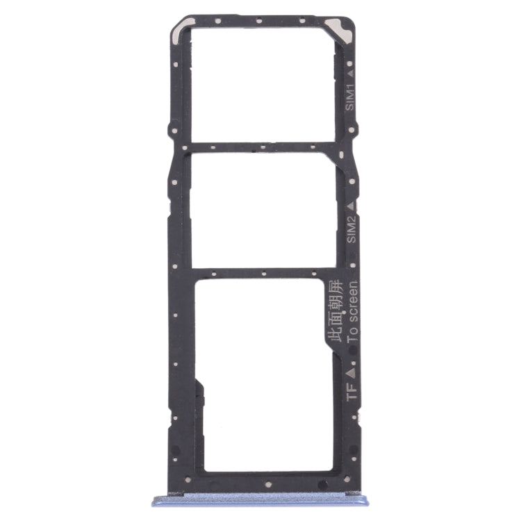 For OPPO Realme 7 5G RMX2111  SIM Card Tray + SIM Card Tray + Micro SD Card Tray, For OPPO Realme 7 5G